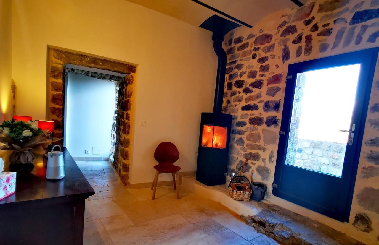 Magnifique Gite En Pierres 6 Personnes Avec Piscine Privee Ardeche Plein Sud Lablachère Exteriör bild