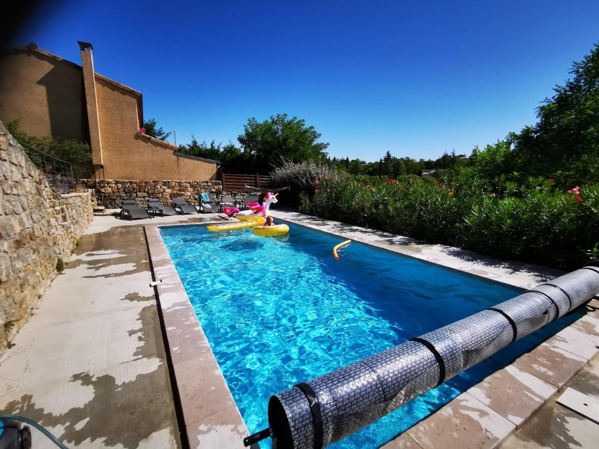 Magnifique Gite En Pierres 6 Personnes Avec Piscine Privee Ardeche Plein Sud Lablachère Exteriör bild