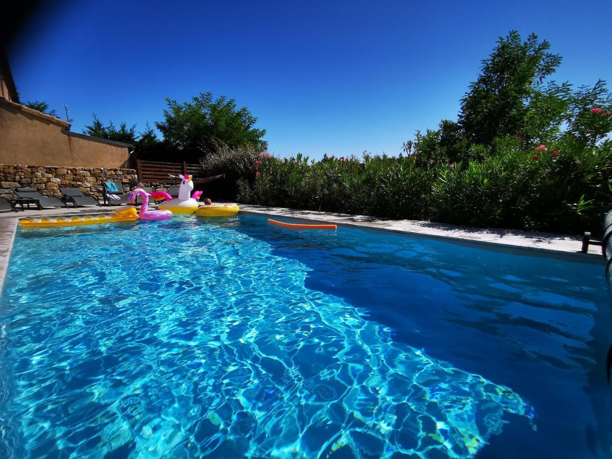 Magnifique Gite En Pierres 6 Personnes Avec Piscine Privee Ardeche Plein Sud Lablachère Exteriör bild