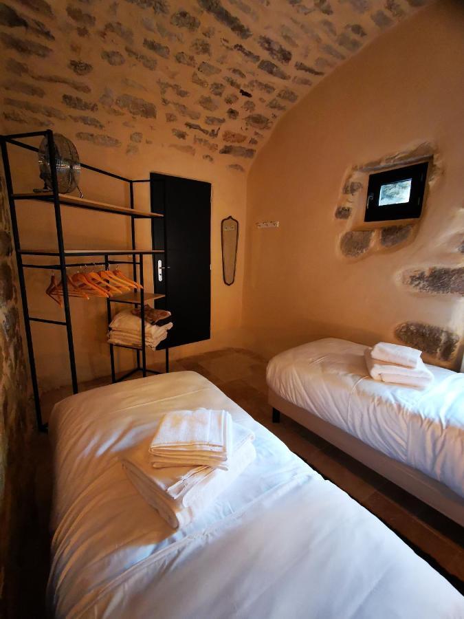 Magnifique Gite En Pierres 6 Personnes Avec Piscine Privee Ardeche Plein Sud Lablachère Exteriör bild